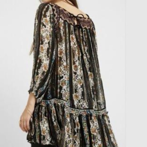 NWT Free People Dance Magic Boho Tunic Dress XS - Picture 4 of 13
